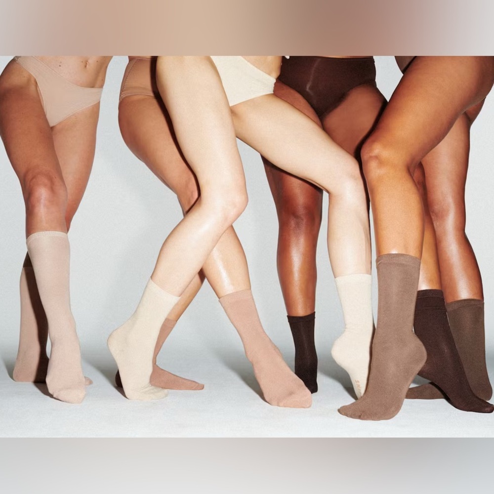 Skim’s Everyday Crew Socks 3-Pack Neutrals NWOT